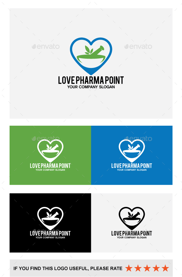 LOVE PHARMA POINT - Vector Abstract