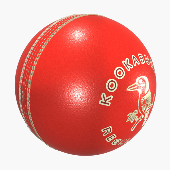 Kookaburra Cricket Ball - 3Docean 19240346