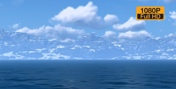 Timelapse High Mountain Clouds and Ocean alt