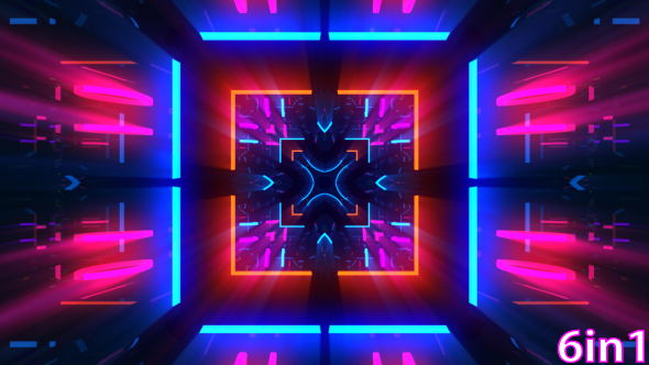 Neon Background Lights