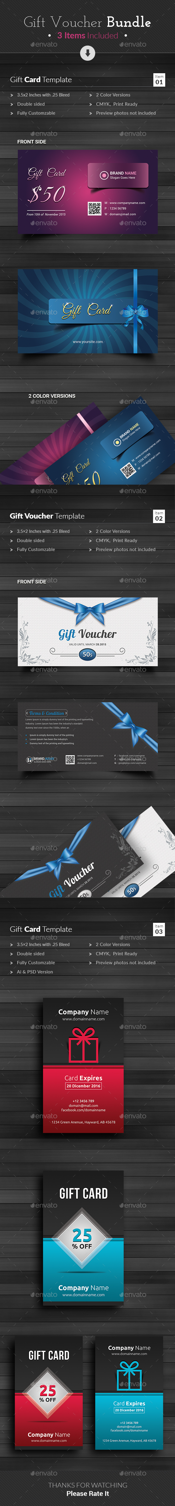 Gift Voucher - Loyalty Cards Cards & Invites