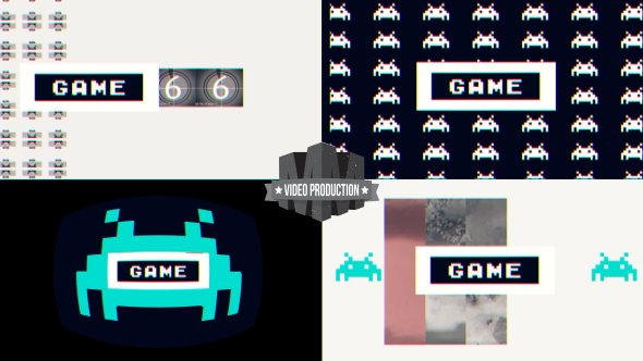 Glitchy Dubstep Game - VideoHive 19226739