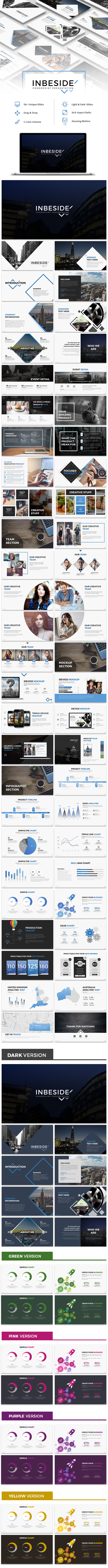 Inbeside Powerpoint Template - Business PowerPoint Templates