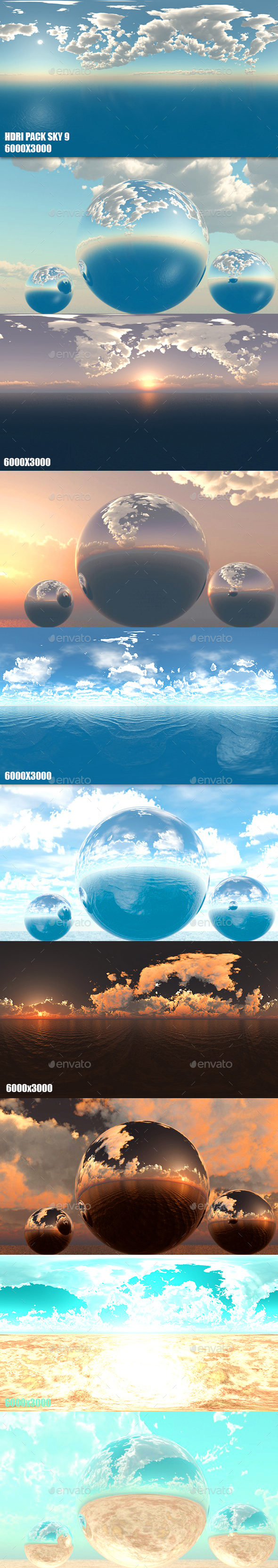 HDRI Pack Sky - 3Docean 19246282