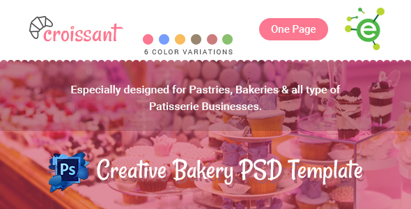 Croissant - Creative - ThemeForest 19085655