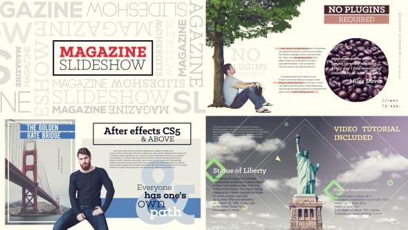 Magazine Slideshow - VideoHive 19247466