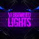 VJ Distorted Lights (4K Set 8)