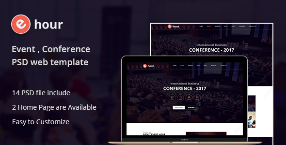 conference website template
