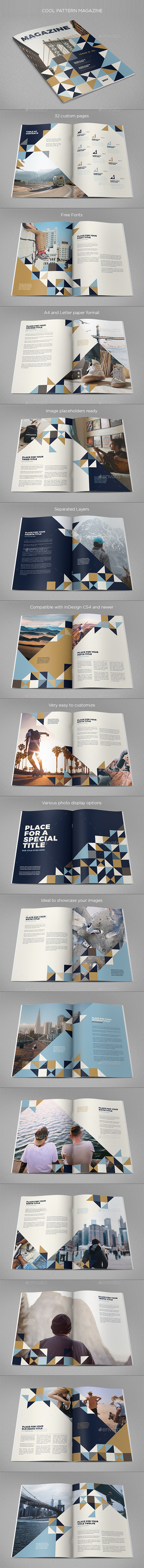 Cool Pattern Magazine - Magazines Print Templates