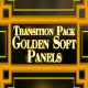 Golden Soft Panels - Transition Pack - VideoHive Item for Sale