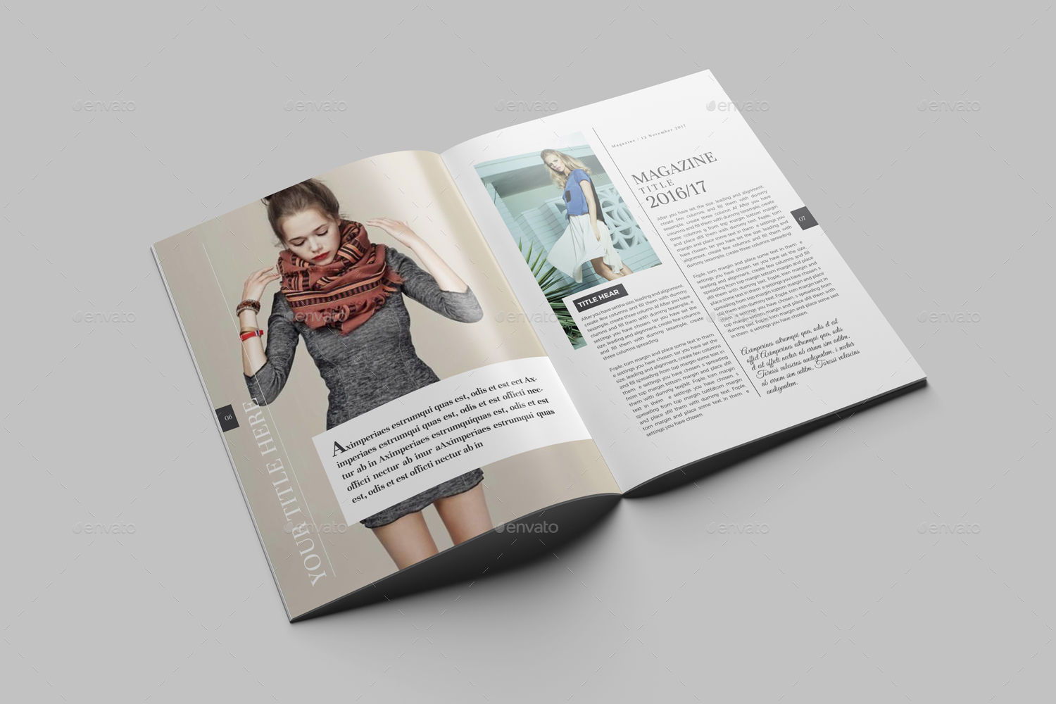 The Magazine by designsoul14 | GraphicRiver