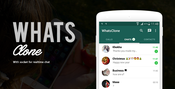 WhatsClone With Socket - CodeCanyon Item for Sale