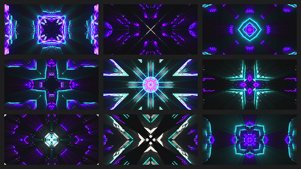 Purple Signal VJ Loops Pack, Motion Graphics | VideoHive