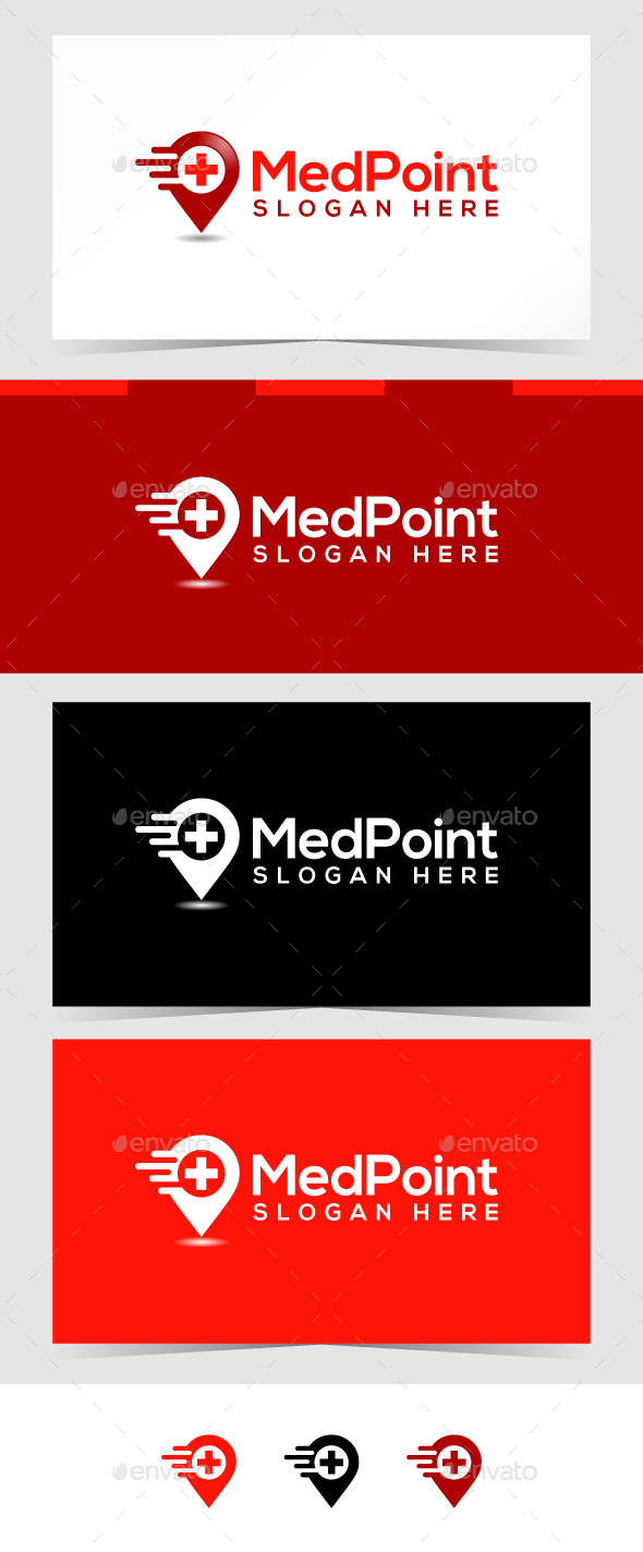 Medical Point Logo Template - Objects Logo Templates
