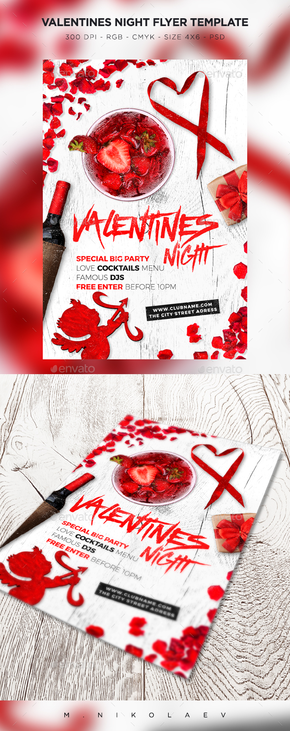 Valentines Night Flyer