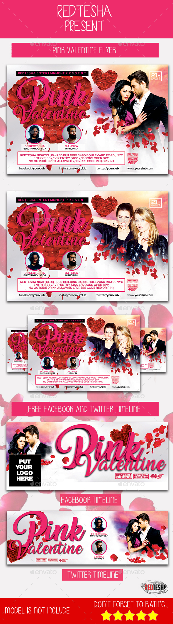 Pink Valentine - Clubs & Parties Events