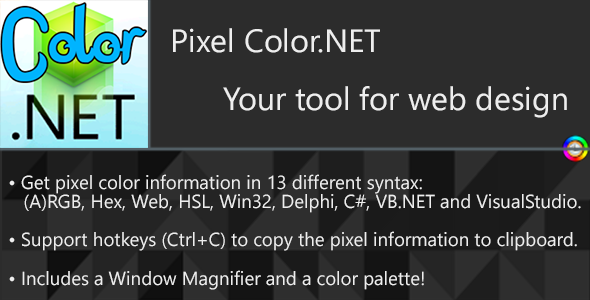Pixel Color.NET - CodeCanyon 19260794