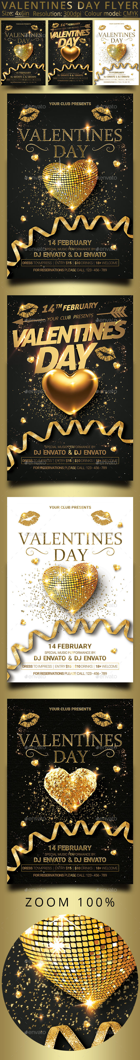 Valentines Day Party Flyer