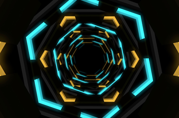 Hexa Space Tunnel