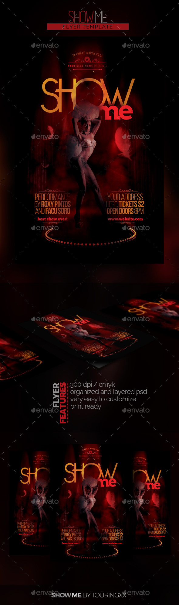 Show Me Flyer Template - Events Flyers