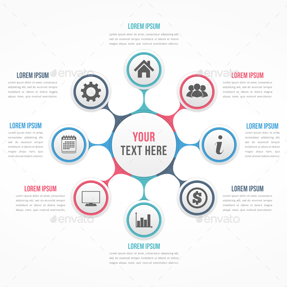 Circle Diagram - Infographics