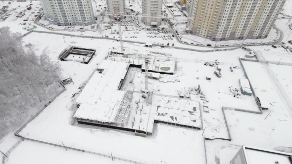 Construction Site in the City