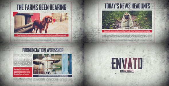 History On Newspaper - VideoHive 19269515