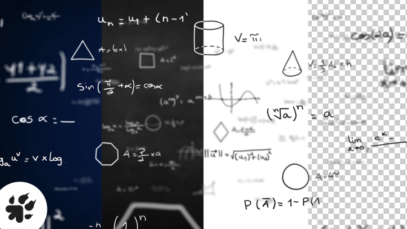 Math Formulas Background by piktufa | VideoHive