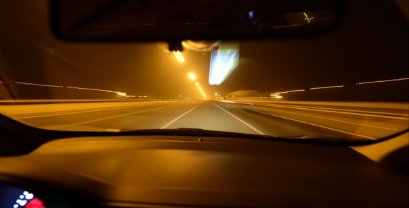 Highway Driving Time Lapse