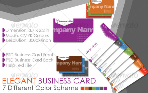 Elegant Business Card - Corporate Business Cards