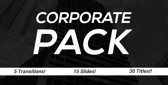 50 Corporate Pack! - Full Video Package