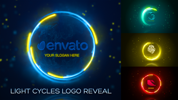 Light Cycles Logo - VideoHive 19274759