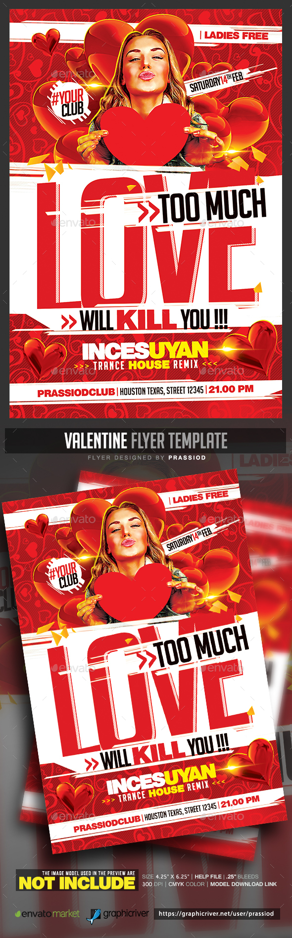 Valentine Flyer Template