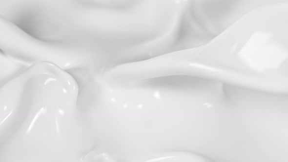 Super Slow Motion Shot of Splashing Milk at 1000Fps alt