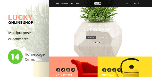 Lucky Online Shop Html Template