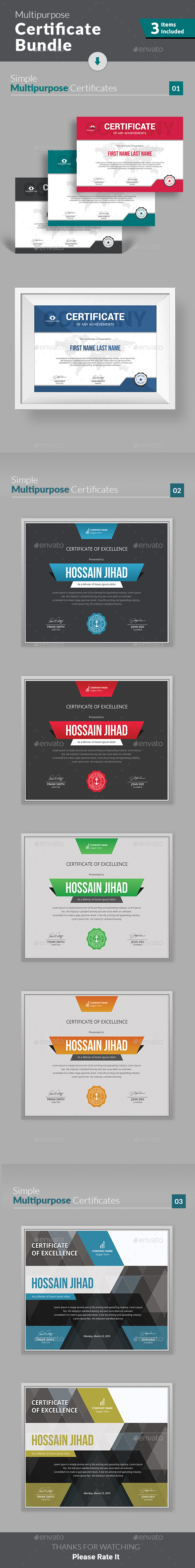 Certificate - Certificates Stationery