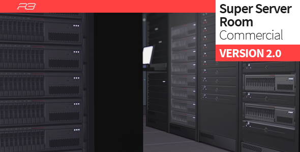 Super Server Room - VideoHive 18478344