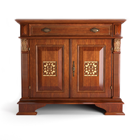 Puccini Ciliegio sideboard - 3Docean 19287679