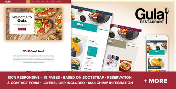 Gula - Multipage - ThemeForest 19242235