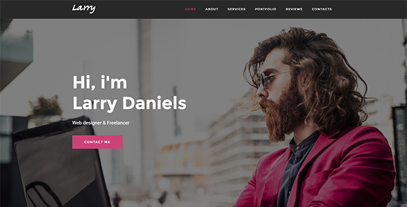 Larry - Personal - ThemeForest 19262722