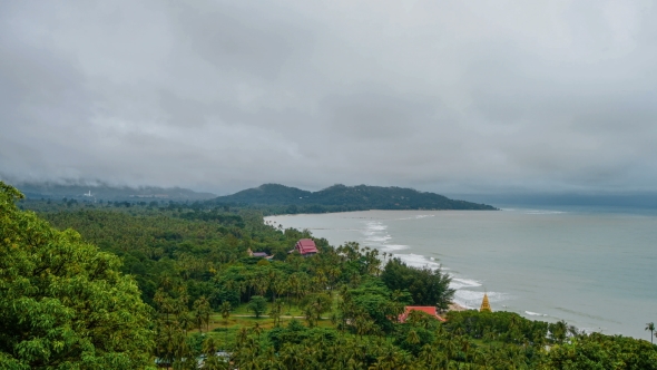 Samui Island in Rainy Weather alt