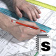 Architect Checking Blueprints - VideoHive Item for Sale