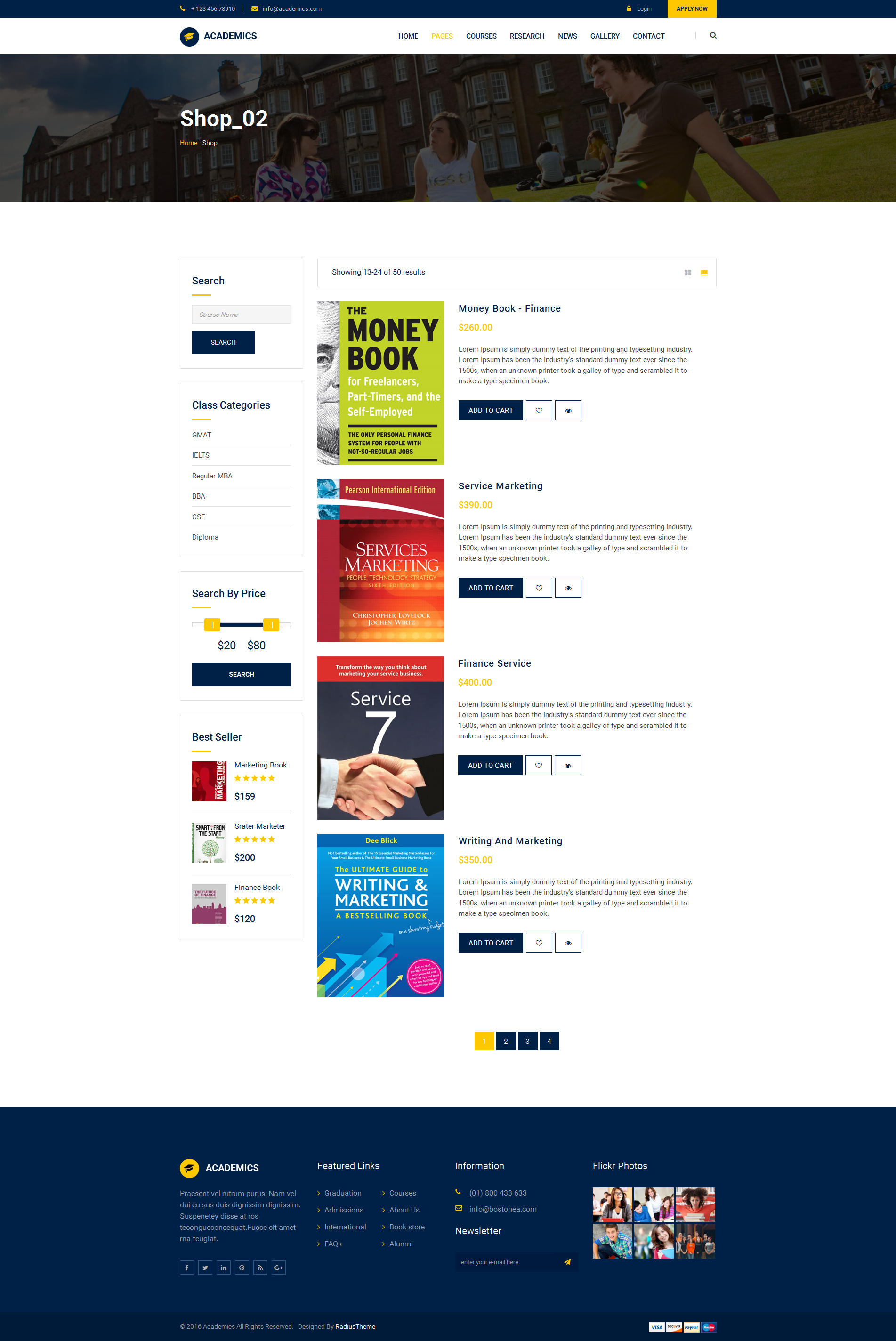 education template