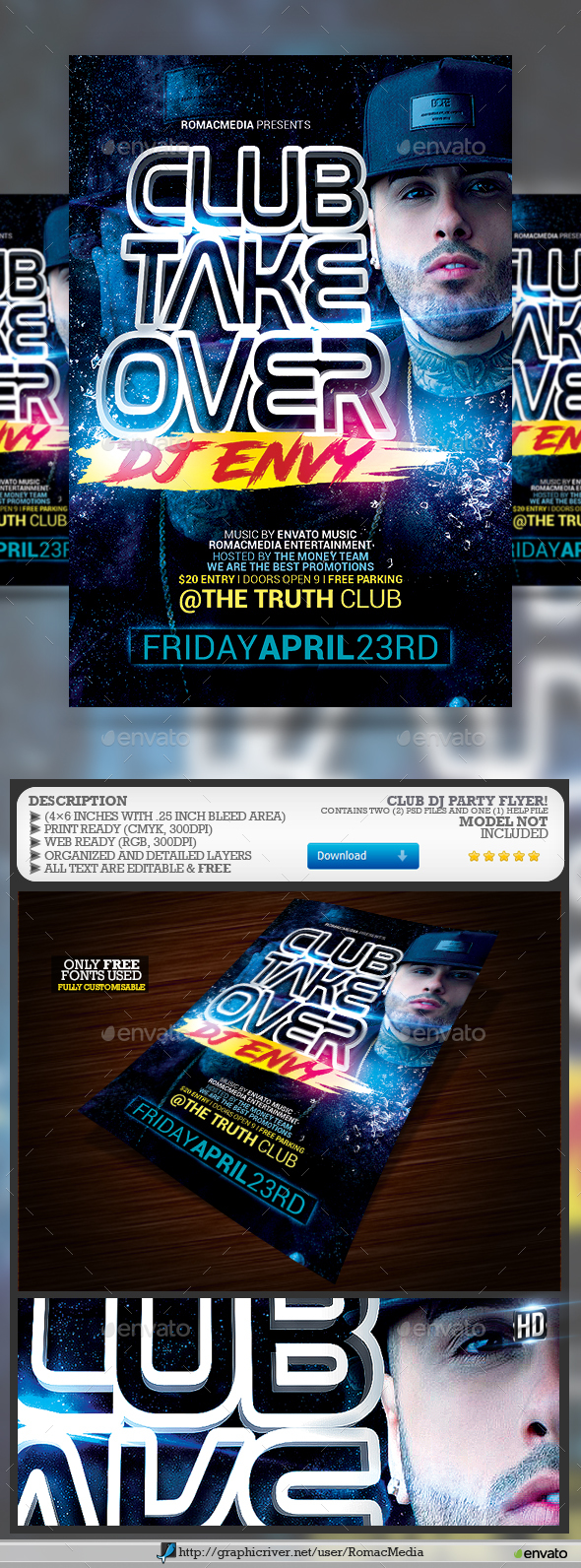 Club DJ Party - Clubs & Parties Events