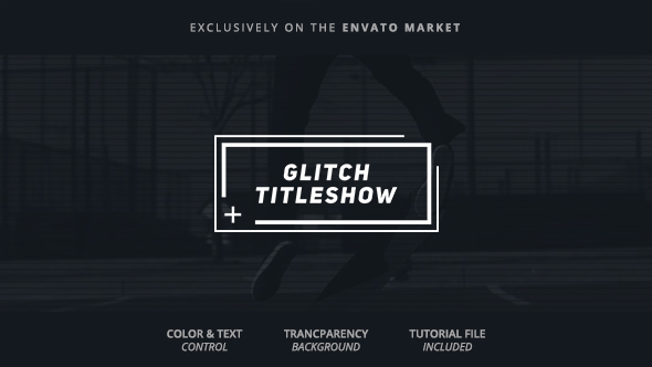 Glitch Titles and - VideoHive 19292959
