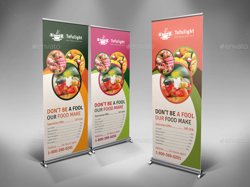 Roll-Up Banner 2 in 1 VL_02, Print Templates | GraphicRiver