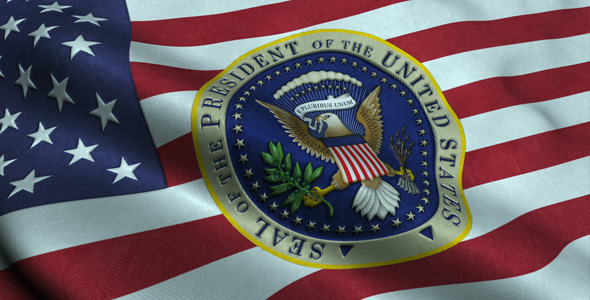 Seal Of The President Of The US Flag 2