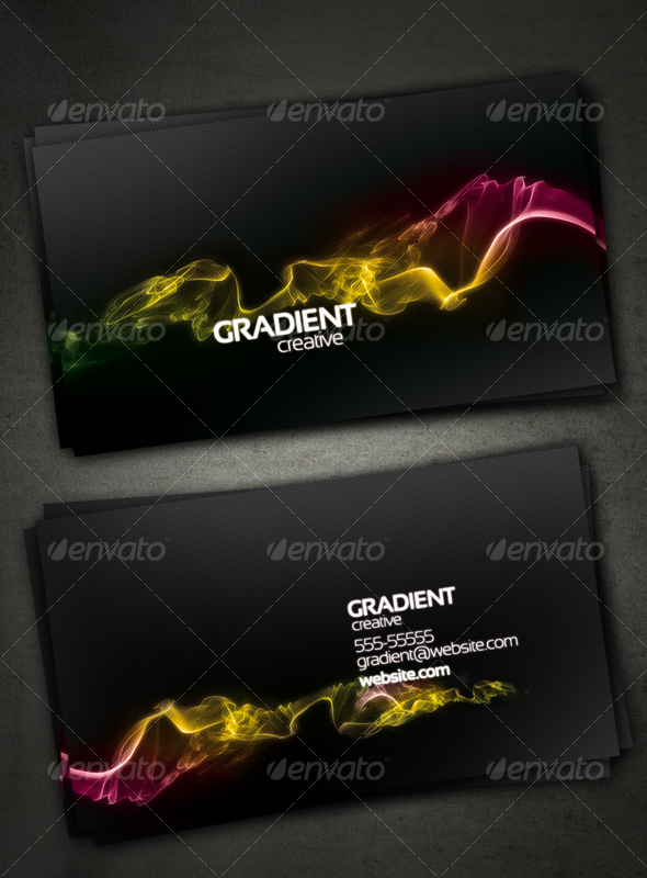 Gradient Creative Card - Creative Business Cards