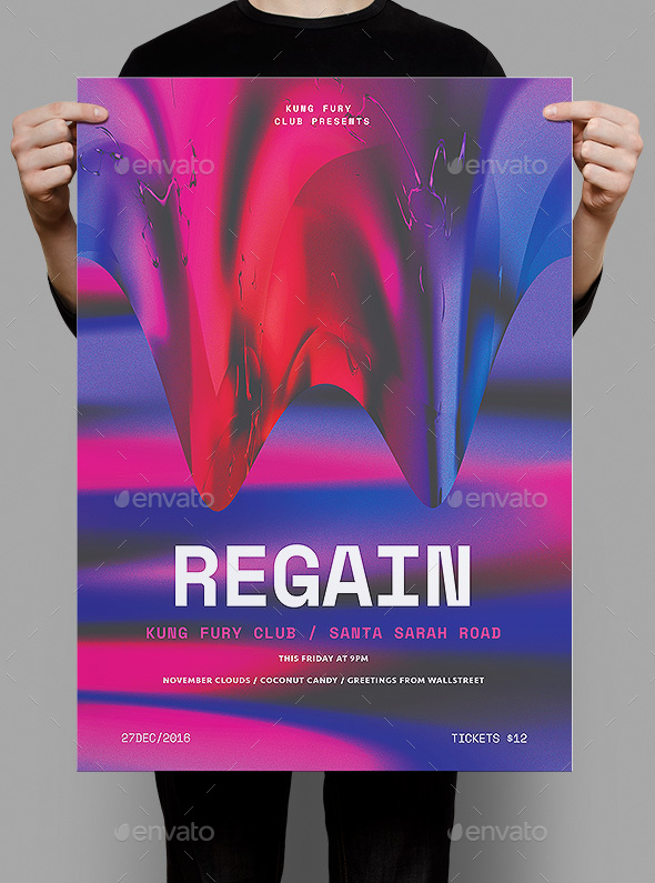 Regain Poster / Flyer - Clubs & Parties Events