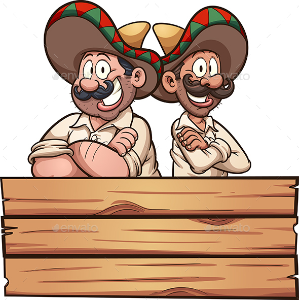 Mexican Friends - People Characters